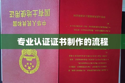 岱岳专业认证证书制作的流程