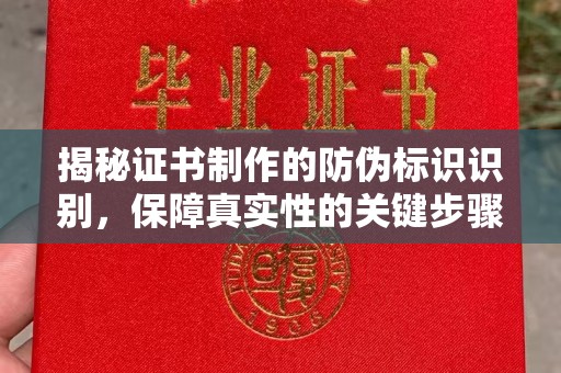 岱岳揭秘证书制作的防伪标识识别，保障真实性的关键步骤