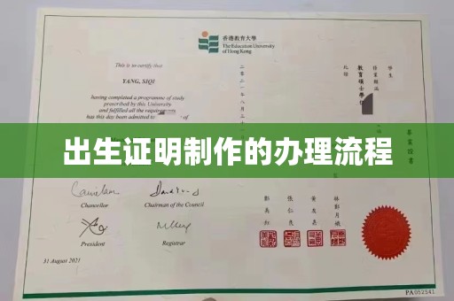 岱岳出生证明制作的办理流程