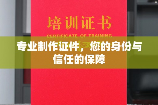 岱岳专业制作证件，您的身份与信任的保障