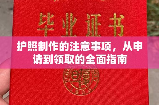岱岳护照制作的注意事项，从申请到领取的全面指南